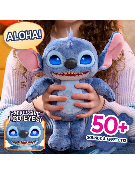 Stitch Peluche Interattivo 30cm