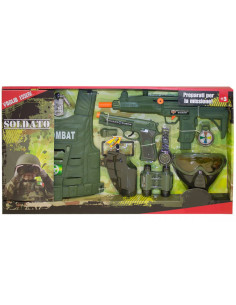 Set soldato c/ corpetto e accessori