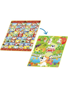 Tappeto EPE 180x150 2 lati lettere e numeri