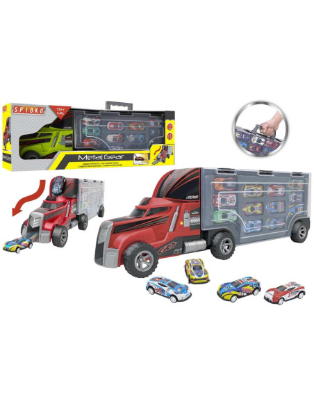 Camion portauto c/12 auto 2 colori