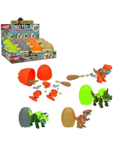 Dinosauro da Costruire in Uovo 12pz