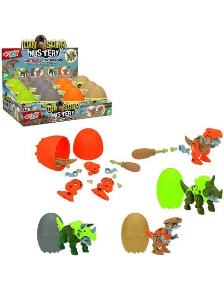 Dinosauro da Costruire in Uovo 12pz