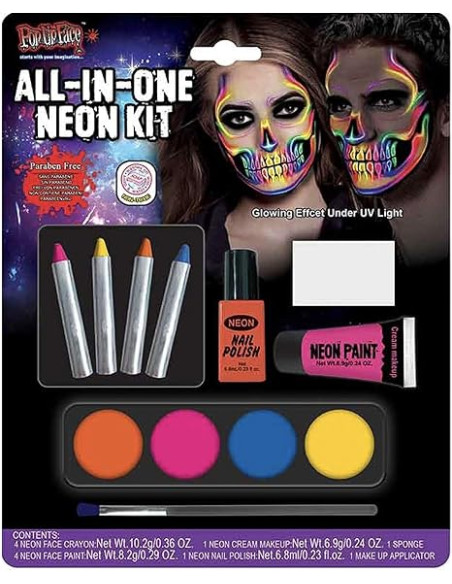 Trucco Neon tutto in 1