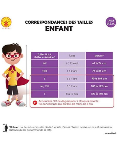 Rubie's - Vestito Vampirello per Bambini