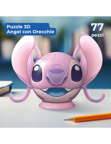 Puzzle 3D Angel con Orecchie 