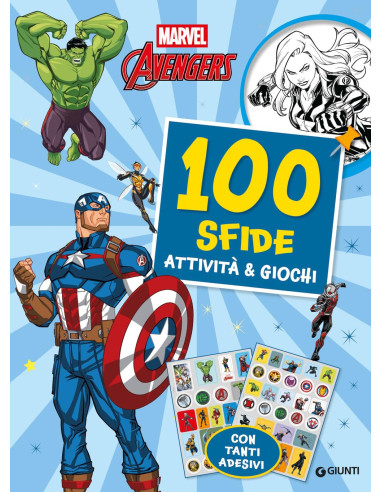 Avengers - 100 sfide attività e giochi