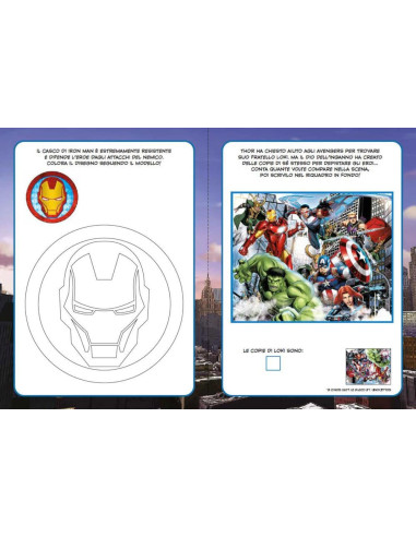 Avengers - 100 sfide attività e giochi