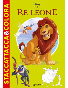 Disney - Il re leone staccattacca e colora