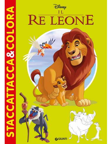 Disney - Il re leone staccattacca e colora