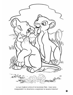 Disney - Il re leone staccattacca e colora 2