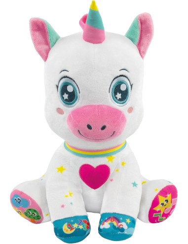 Clementoni - Baby Scintilla l’Unicorno Canta e...