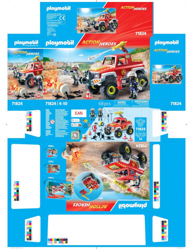 Playmobil - Pick up dei pompieri