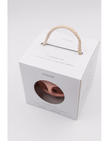 Bamboom - Massaggiagengive a Pallina in Silicone Rosa
