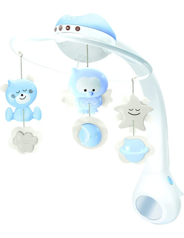 Giostrina 3 in 1 Projector Musical Mobile Blu