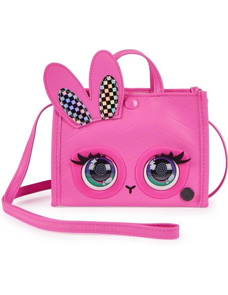 Purse Pets Borsetta in Versione Tote Perfect Coniglietto Rosa