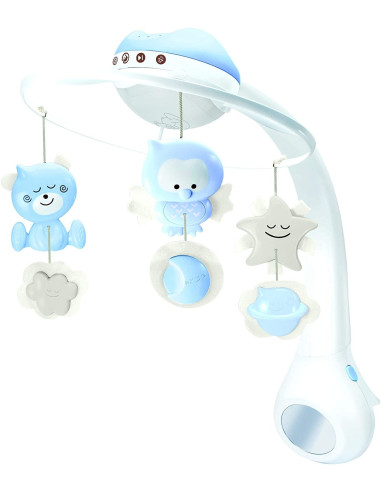 Giostrina 3 in 1 Projector Musical Mobile Blu