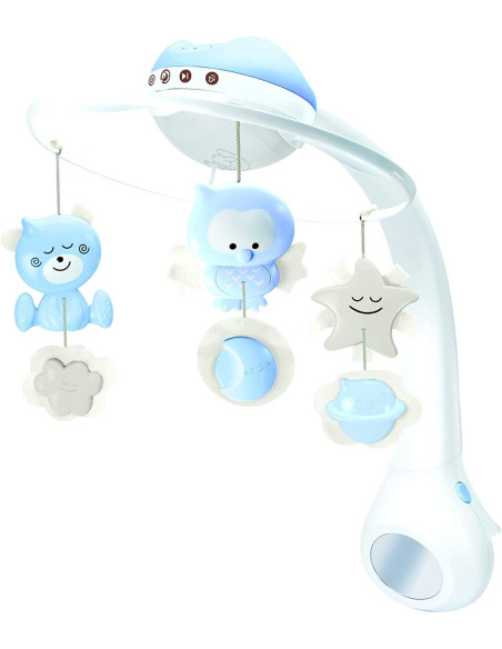 Giostrina 3 in 1 Projector Musical Mobile Blu