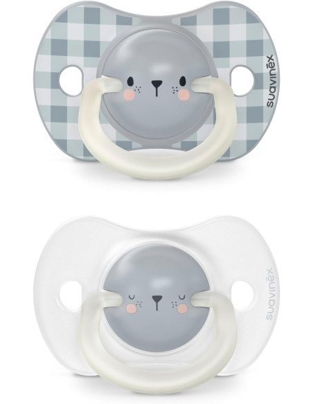 Suavinex - NightDay Succhietto Silicone 0/6m ORSO