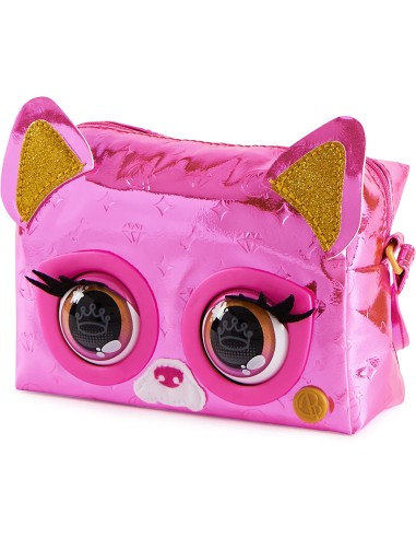 Purse Pets Borsette metallic rosa