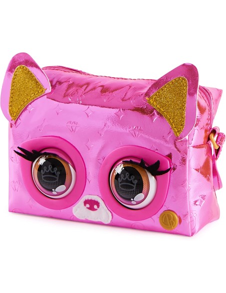 Purse Pets Borsette metallic rosa