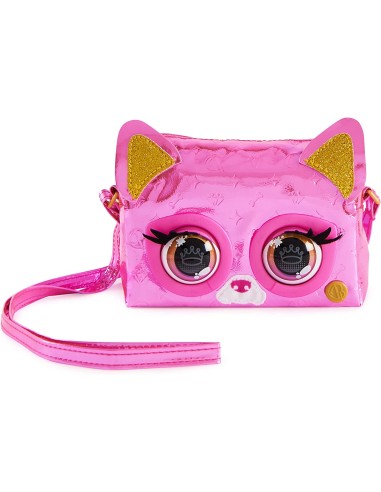 Purse Pets Borsette metallic rosa