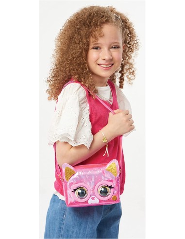 Purse Pets Borsette metallic rosa