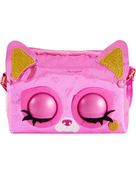 Purse Pets Borsette metallic rosa