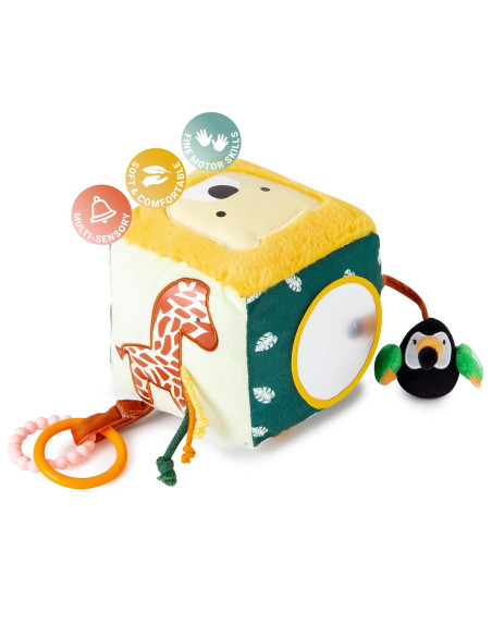 Cubo attività morbido - Giungla