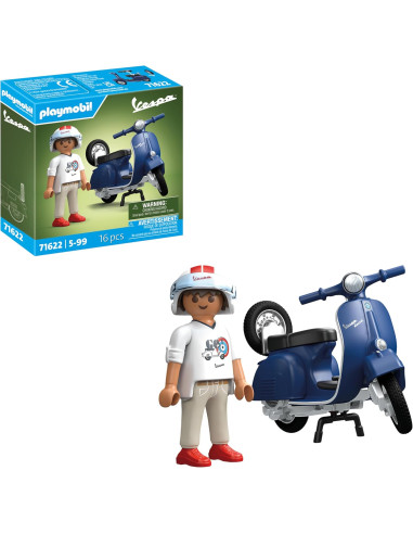 Playmobil - Vespa 150 Sprint Veloce Blu