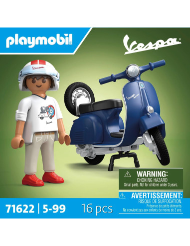 Playmobil - Vespa 150 Sprint Veloce Blu