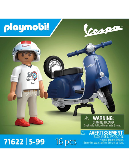 Playmobil - Vespa 150 Sprint Veloce Blu