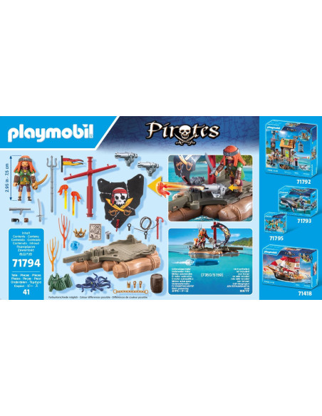 Playmobil - Zattera dei pirati