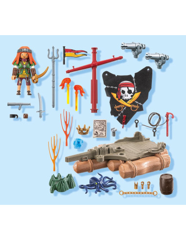 Playmobil - Zattera dei pirati