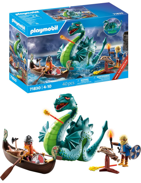 Playmobil - Vichinghi con mostro marino
