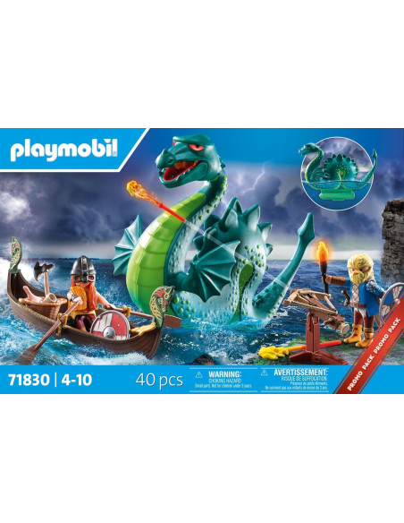 Playmobil - Vichinghi con mostro marino