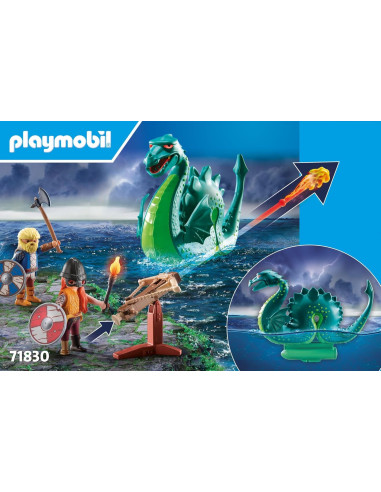 Playmobil - Vichinghi con mostro marino