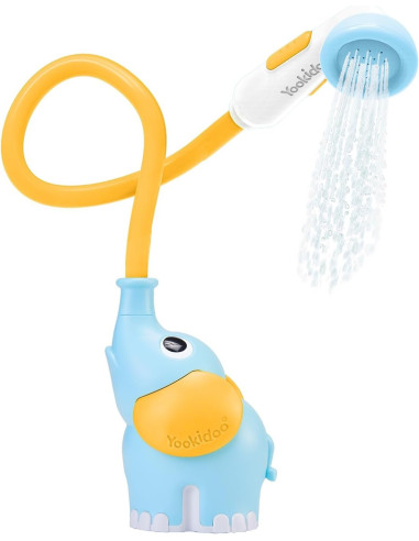 Yookidoo - Elefante Baby Shower Blu/Arancione