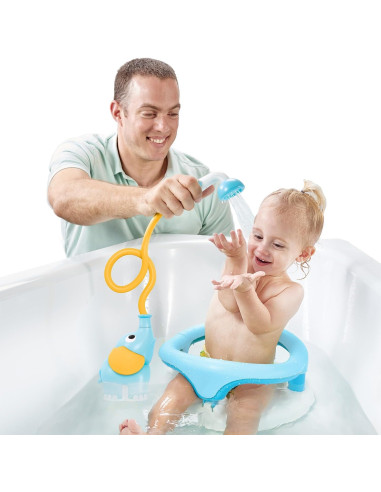 Yookidoo - Elefante Baby Shower Blu/Arancione