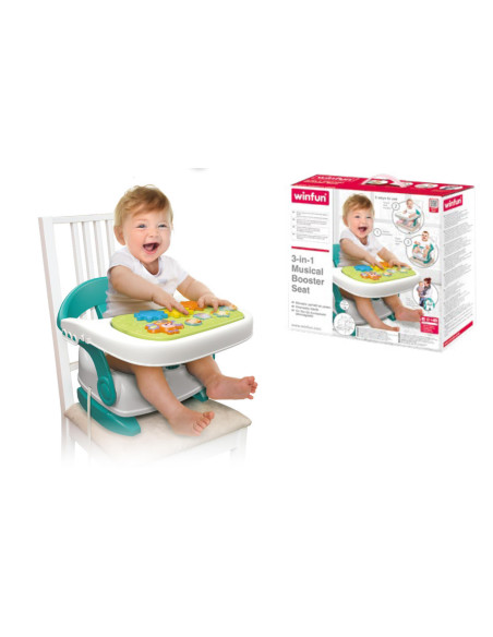 Seggiolone Portatile Musicale 3 in 1