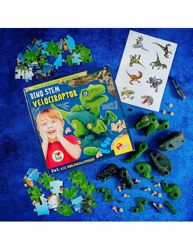 Lisciani - I'm a Genius Dino Stem Velociraptor