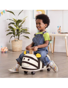 B.Toys - Zebra Wooden Ride On 2