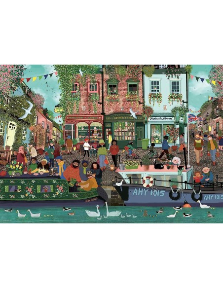 Puzzle 1000 pz - Lungo il Fiume