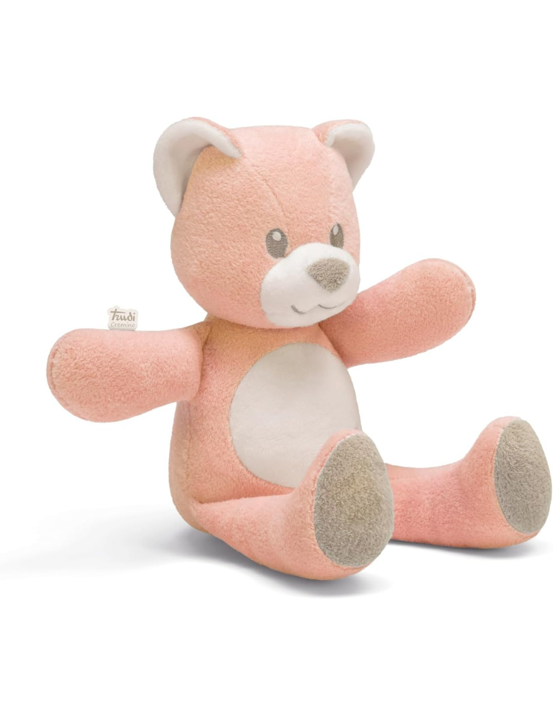 Trudi Spieluhr Herz Cremino - Plüschtier Für Babys, 18 Cm, Rosa, Waschbar