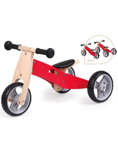 Globber - Minibike 2 In 1 Rosso