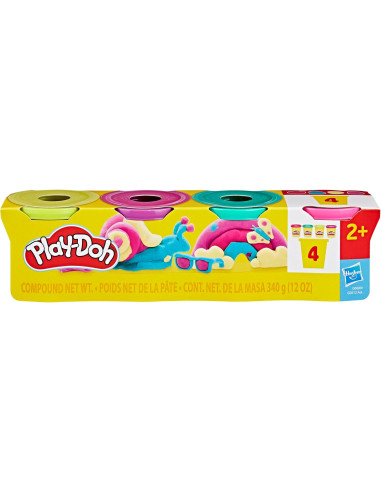 Play Doh 4 Vasetti Vibrant
