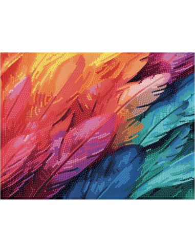 Diamantiny Quadro Full Colors Piume