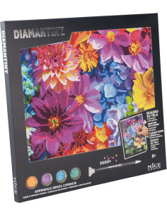Diamantiny Quadro Full Colors Flowers