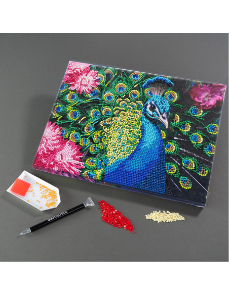 Diamantiny Quadro Pavone