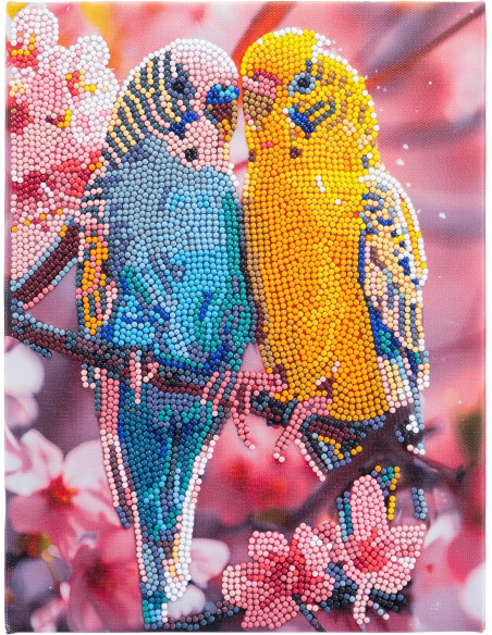 Diamantiny Quadro Parrocchetti