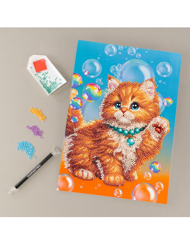 Diamantiny Level Up Gatto Rosso